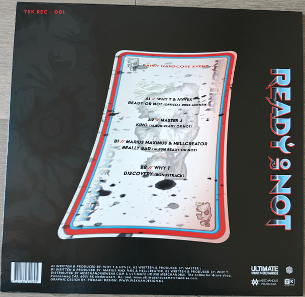 Ready Or Not (Early Hardcore Event) back cover