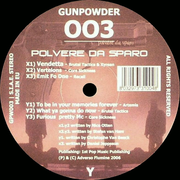 Polvere Da Sparo back cover