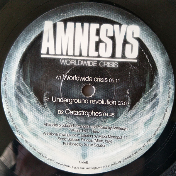 Worldwide Crisis back label