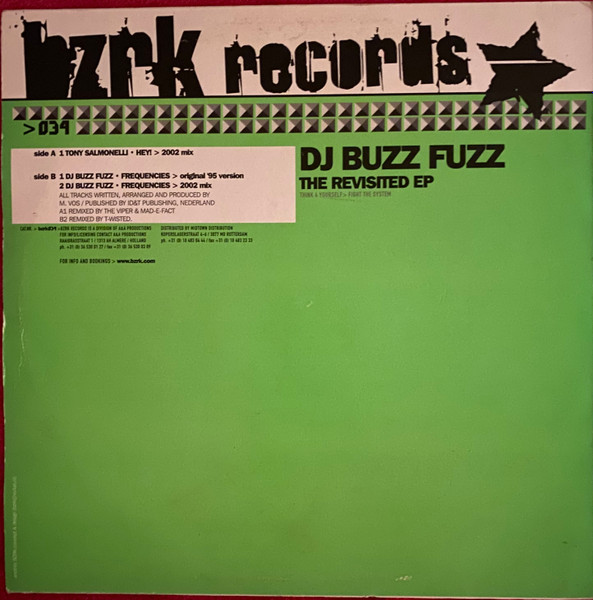 The Revisited EP back cover