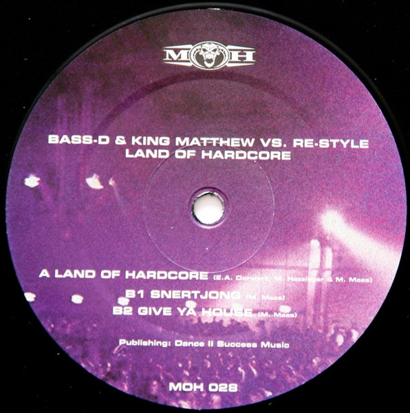 Land Of Hardcore front label