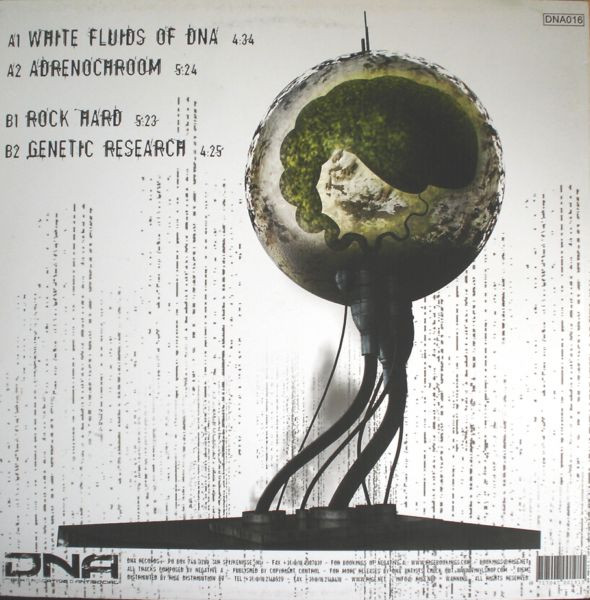 White Fluids Of DNA back cover