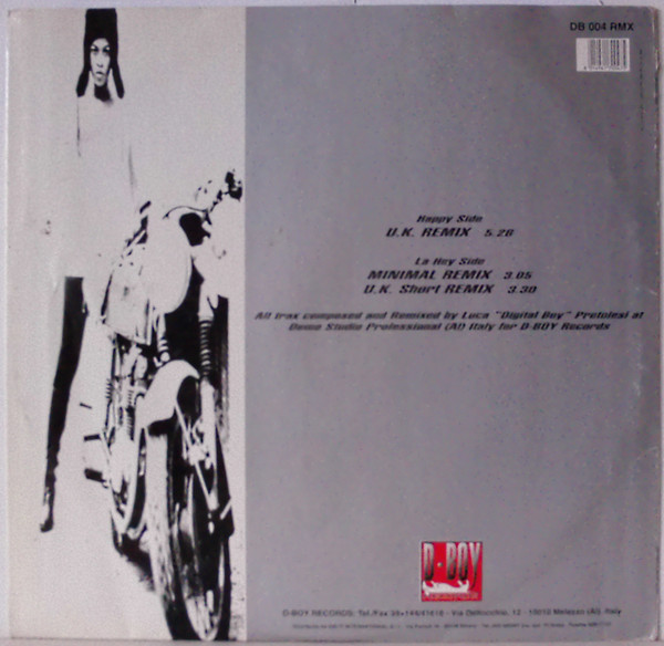 Happy To Be (Remix) back cover