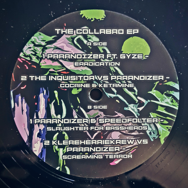 The Collabro EP back label