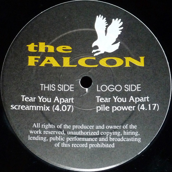 Tear You Apart back label