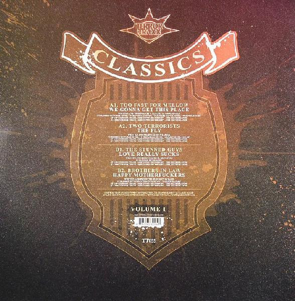 Terror Traxx Classics Volume 1 back cover