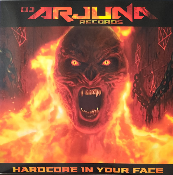 Hardcore In Your Face front cover