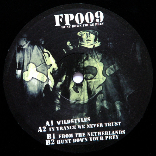 Hunt Down Your Prey front label