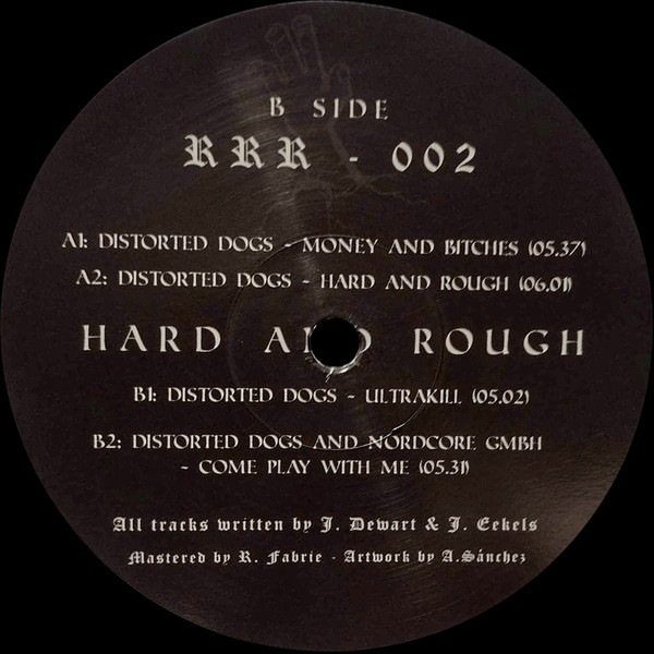 Hard And Rough EP front label