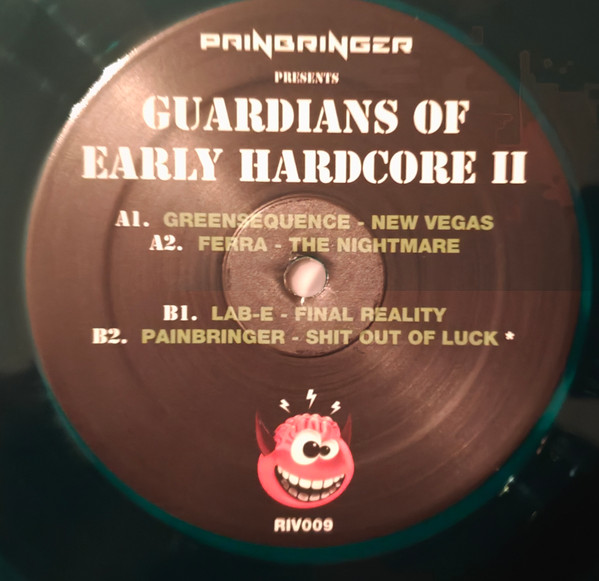 Guardians Of Early Hardcore II back label