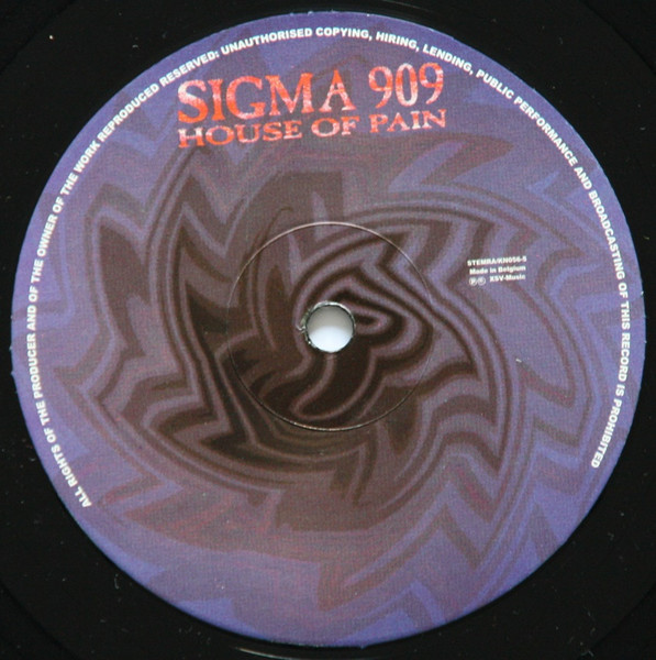 House Of Pain front label