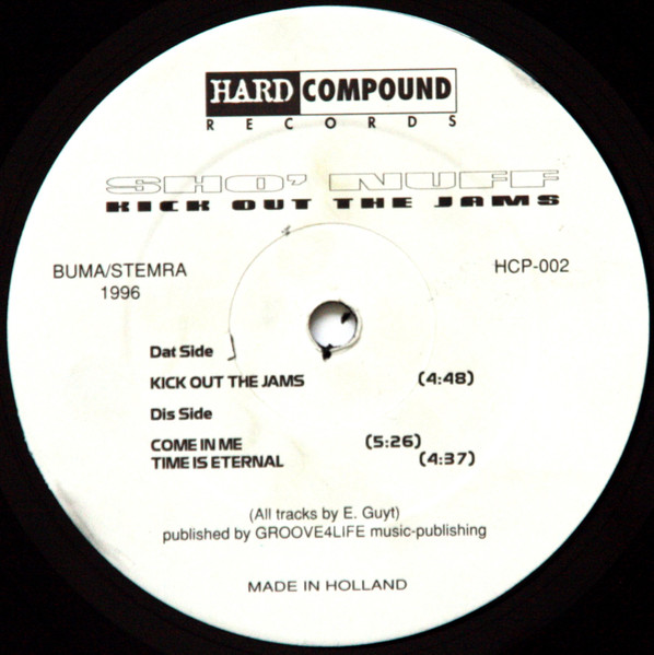 Kick Out The Jams front label