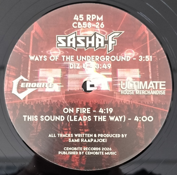 Ways Of The Underground back label