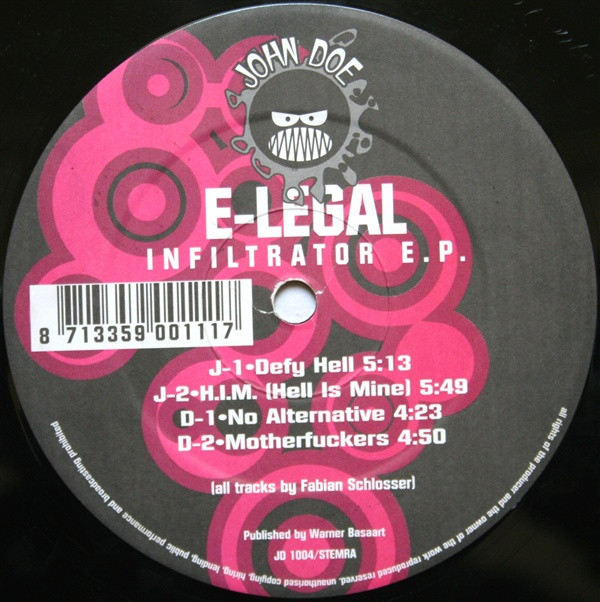 Infiltrator E.P. front label