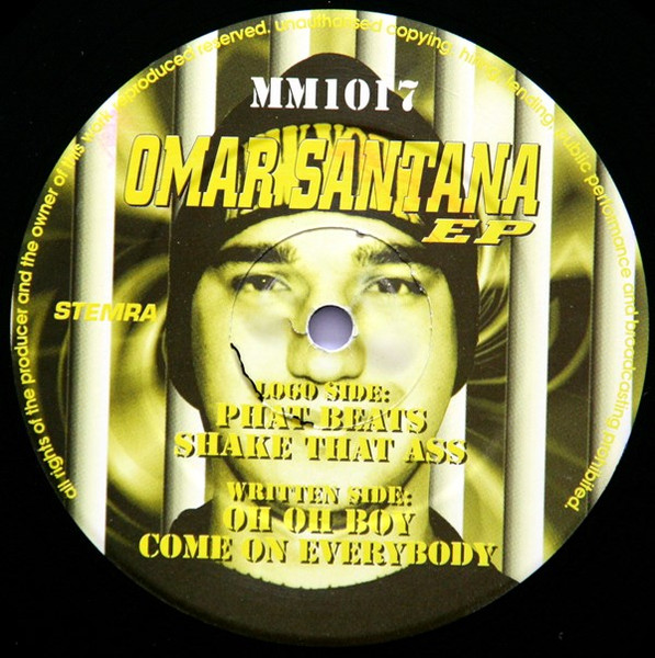 EP front label