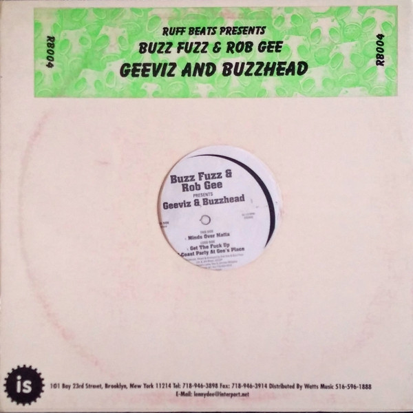 Geeviz & Buzzhead front cover