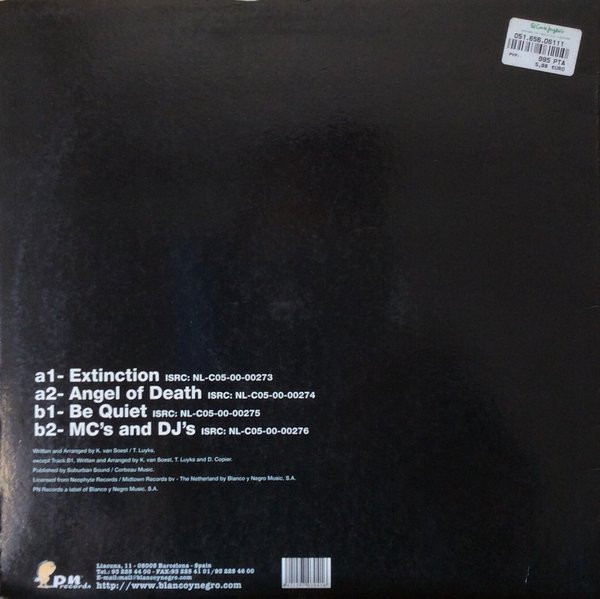 Extinction back cover