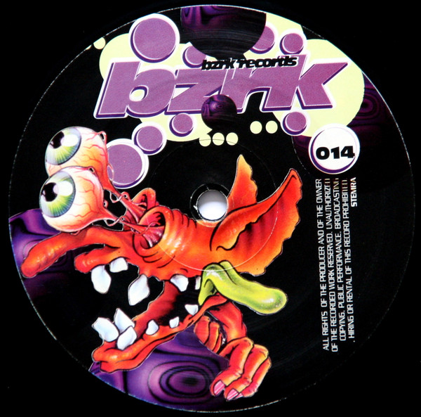 Fuck Your S Off (The BZRK Mixes) back label