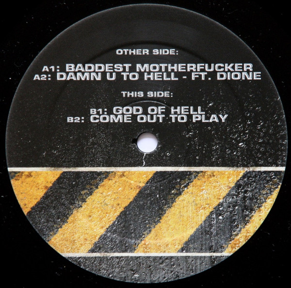 Baddest Motherfucker back label