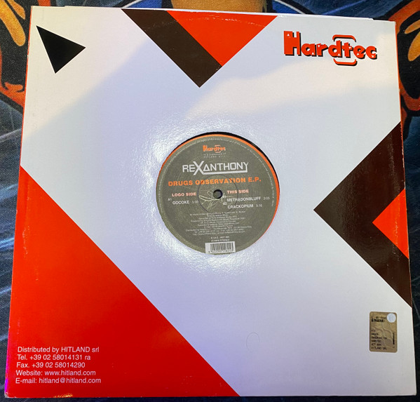 Drugs Observation E.P. front label