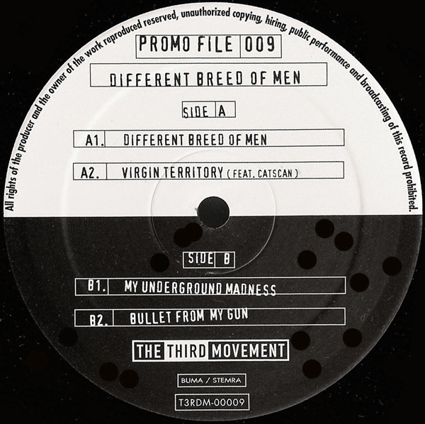 Different Breed Of Men front label