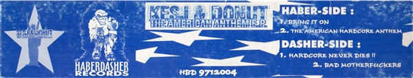 The American Anthem E.P. front label