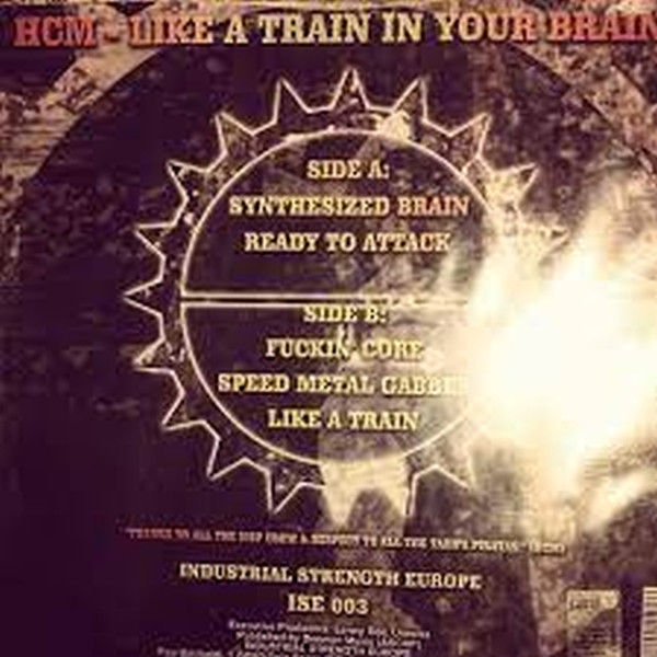 Like A Train In Your Brain back cover