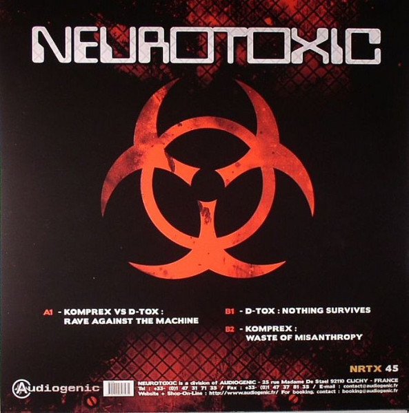 Rave Against The Machine back cover