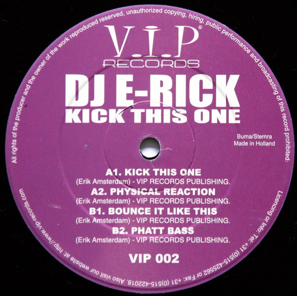Kick This One front label