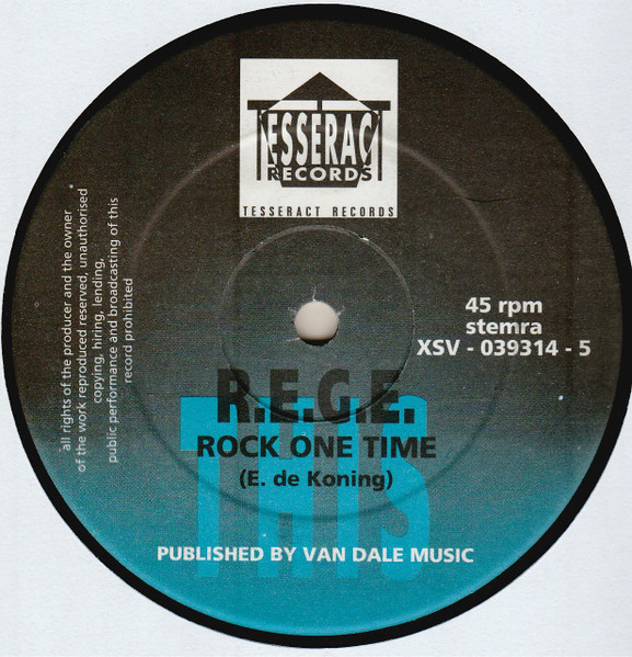 Rock One Time front label