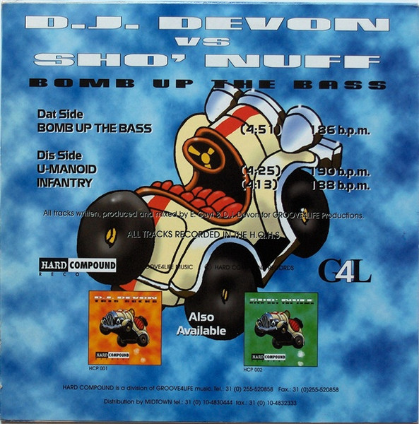 Bomb Up The Bass back cover