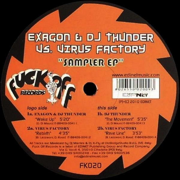 Sampler EP front label