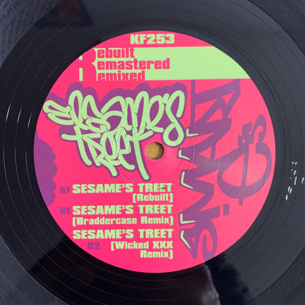 Sesame's Treet (Rebuilt, Remastered, Remixed) back label
