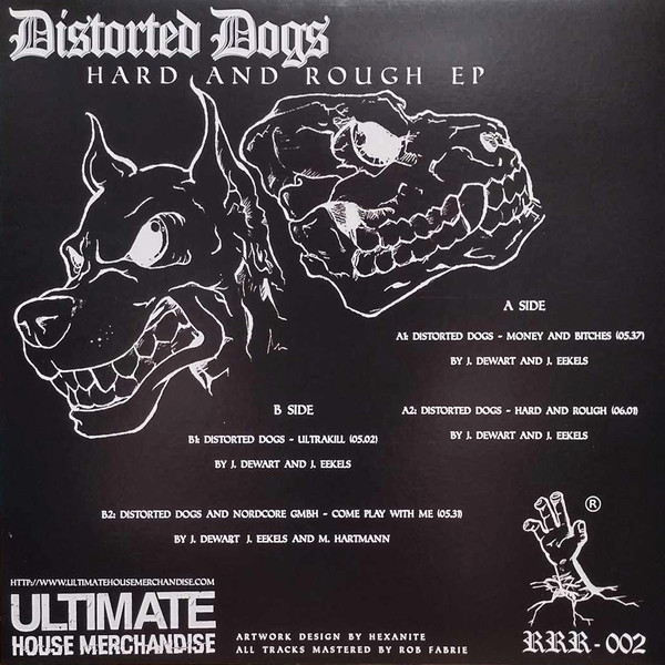 Hard And Rough EP back cover