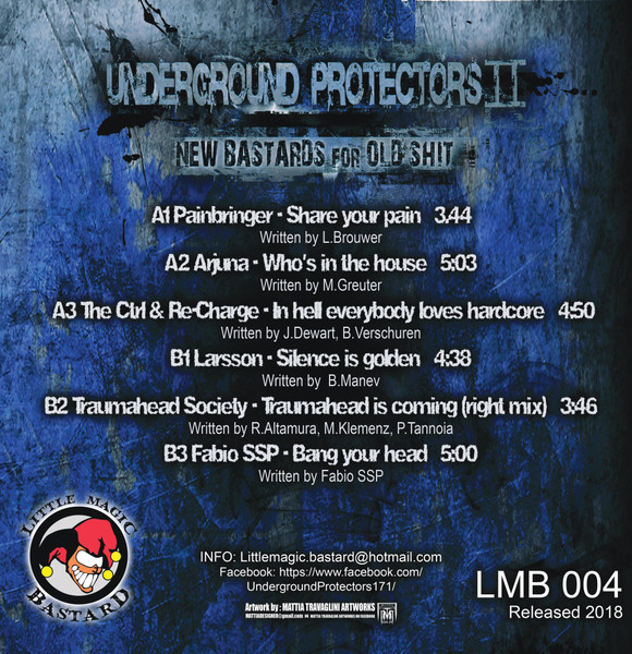 New Bastards For Old Shit back cover