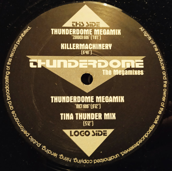 Thunderdome EP (Remix) front label