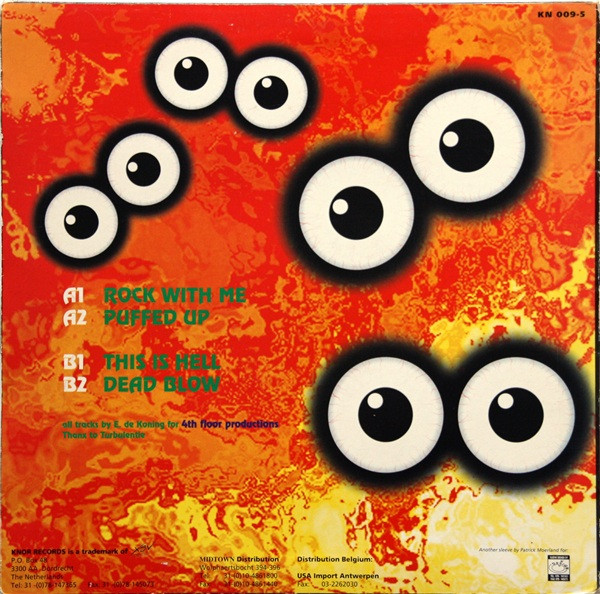 Squeez To Dead E.P. back cover