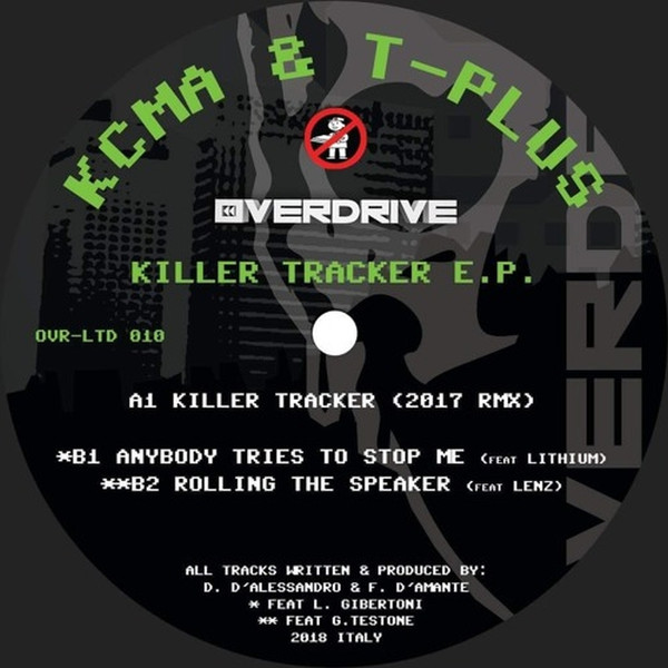Killer Tracker E.P. back cover