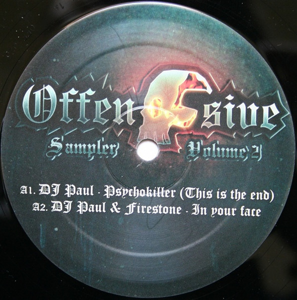 Offensive Sampler Volume 2 front label