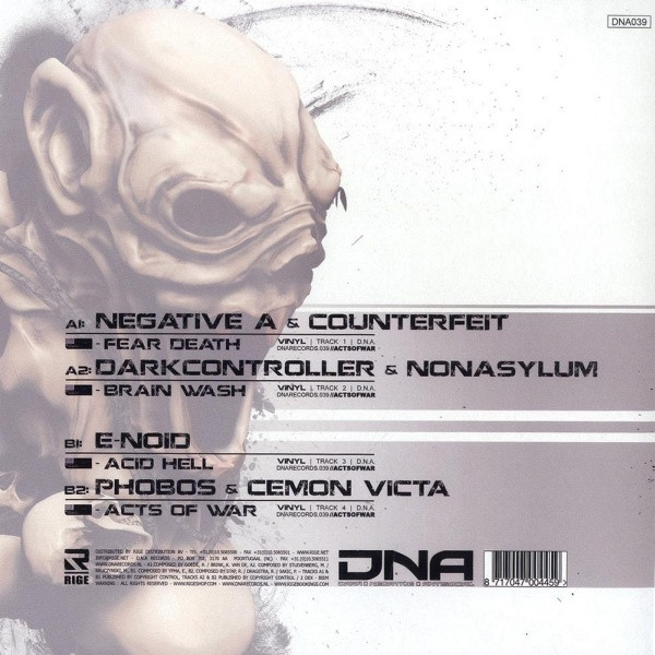 Acts Of War back cover