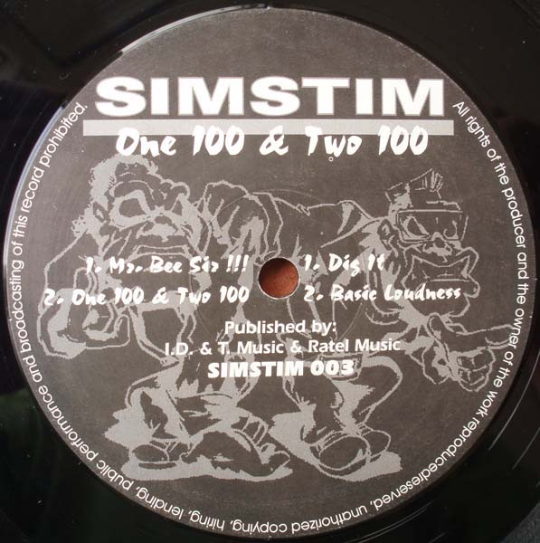 One 100 & Two 100 front label