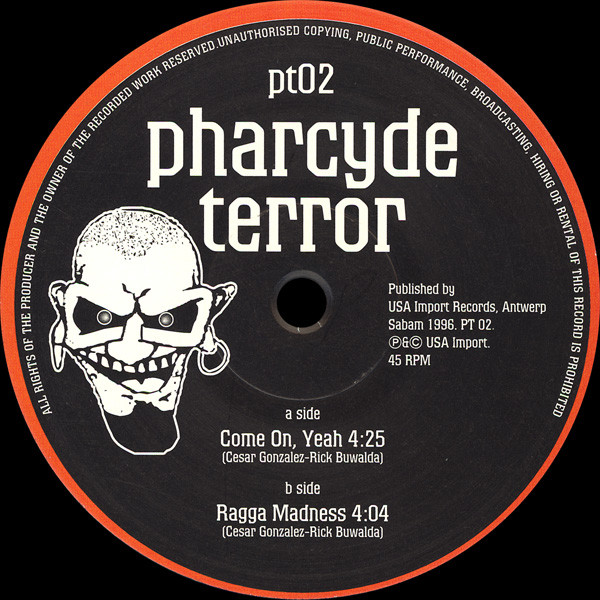 Come On, Yeah front label