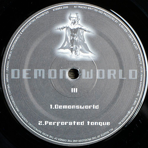 Demonsworld front label