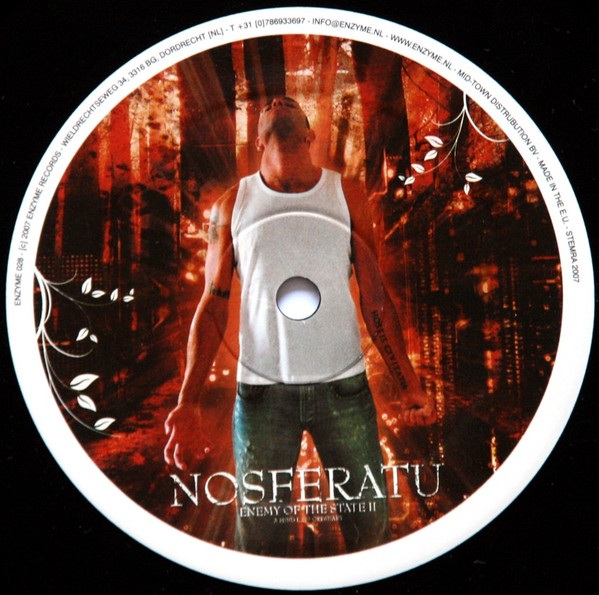 Enemy Of The State II - A Mind Less Ordinary front label