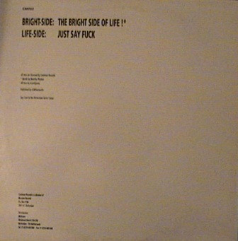 The Bright Side Of Life back cover