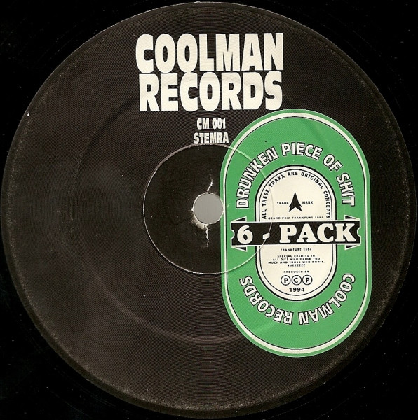 Drunken Piece Of Shit front label