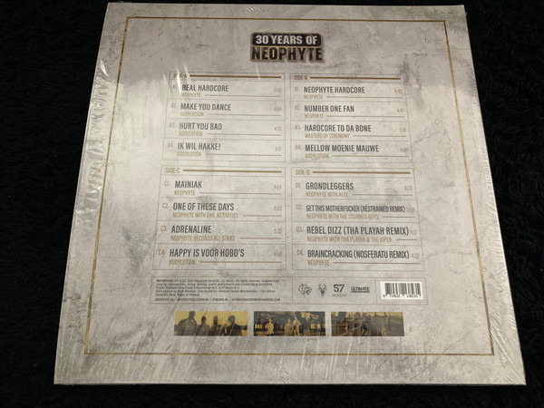 30 Years Of Neophyte (Special Limited Anniversary Edition Part.2) front label