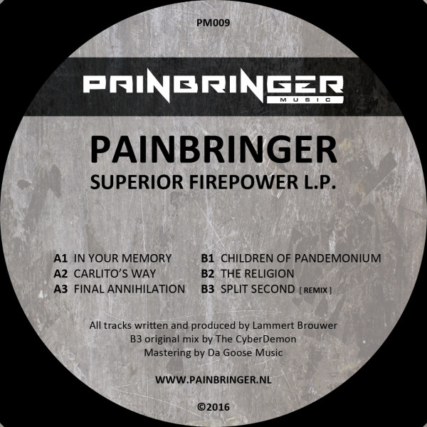 Superior Firepower LP front label