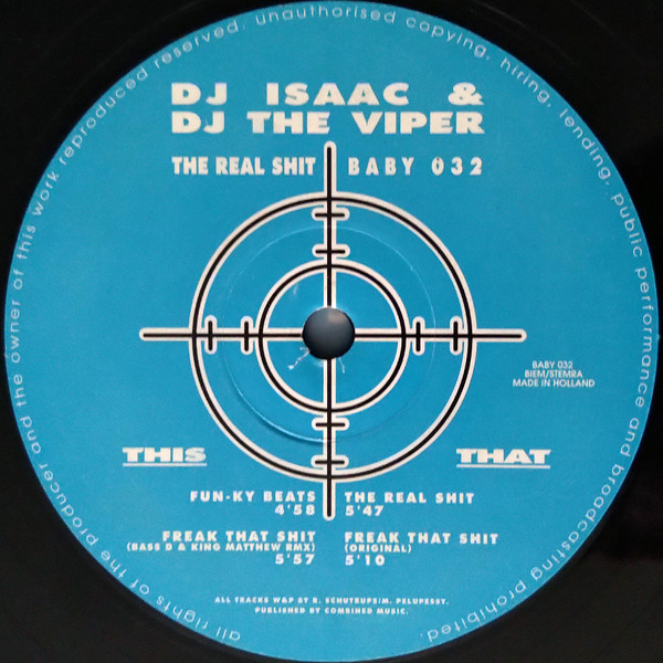 The Real Shit front label