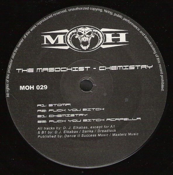 Chemistry back label